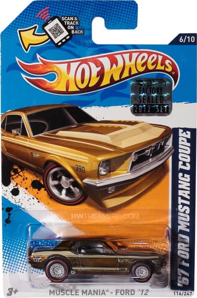2012 Custom 67 Ford Mustang Coupe