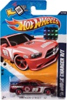 2012 '11 Dodge Charger R/T Hot Wheels Super Treasure Hunt on its card