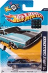 2012 71 Dodge Challenger Hot Wheels Super Treasure Hunt on its card