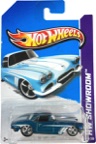 2013 62 Corvette Hot Wheels Super Treasure Hunt on its card