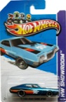 2013 72 Ford Gran Torino Sport Hot Wheels Super Treasure Hunt on its card