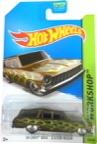 2014 64 Chevy Nova Station Wagon Hot Wheels Super Treasure Hunt on its card