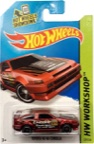 2015 Toyota AE-86 Corolla Hot Wheels Super Treasure Hunt on its card