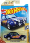 2018 70 Ford Escort RS1600 Hot Wheels Super Treasure Hunt on its card