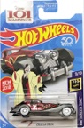 2018 Cruella de Vil Hot Wheels Super Treasure Hunt on its card