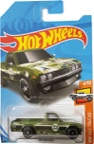 2018 Datsun 620 Hot Wheels Super Treasure Hunt on its card