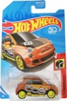 2018 Fiat 500 Hot Wheels Super Treasure Hunt on its card