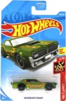 2019 68 Mercury Cougar Hot Wheels Super Treasure Hunt on its card