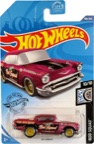 2020 '57 Chevy Hot Wheels Super Treasure Hunt on its card