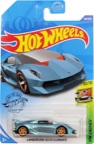 2020 Lamborghini Sesto Elemento Hot Wheels Super Treasure Hunt on its card