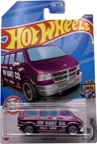 2022 Dodge Van Hot Wheels Super Treasure Hunt on its card