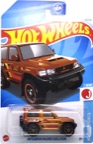 2024 Mitsubishi Pajero Evolution Hot Wheels Super Treasure Hunt on its card