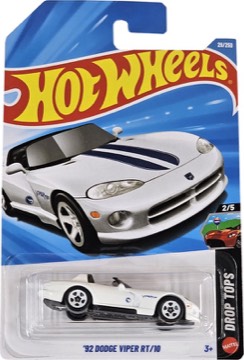 2026 '92 Dodge Viper RT/10 Hot Wheels Treasure Hunt on its card