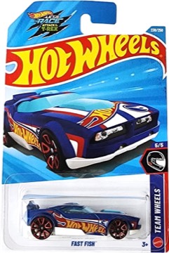 2026 Fast Fish Hot Wheels Treasure Hunt on its card