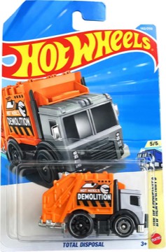 2026 Total Disposal Hot Wheels Treasure Hunt on its card