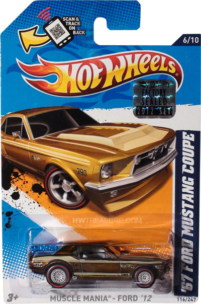 Custom 67 Ford Mustang Coupe